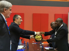 14 October 2022 The National Assembly Speaker and the Ghanaian Parliament Speaker